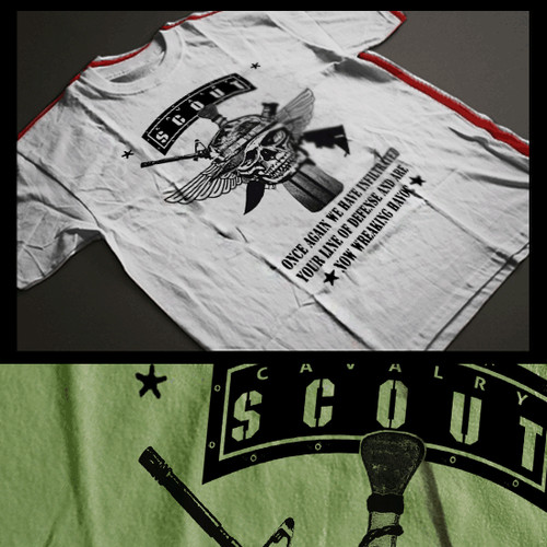 Cavalry scout shirt special - t-shirt,