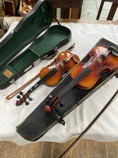 2 Child’s Violins 1/4 Size