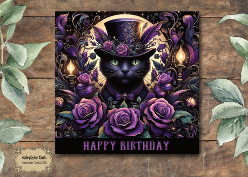Got 218 gothic birthday - got, card