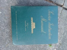 Original Standard Vanguard Service Instruction Manual Series 1, 2 Triumph Renown