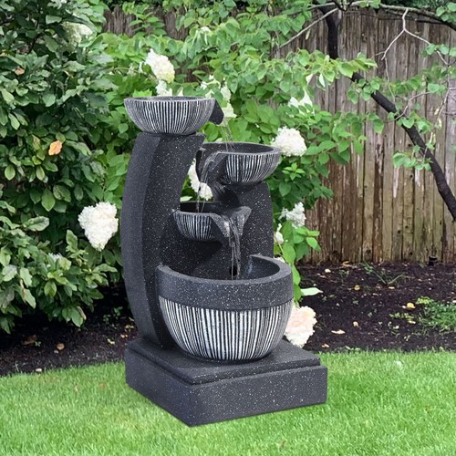 Cascading led water feature - cascading,