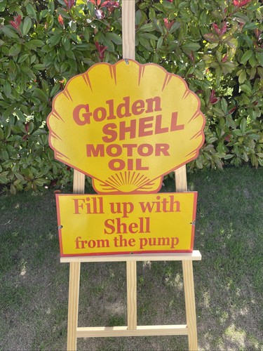 Golden shell motor oil - oil, single