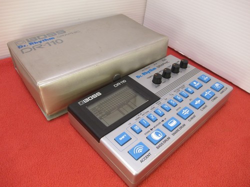 Boss 110 rhythm - dr-110, graphic