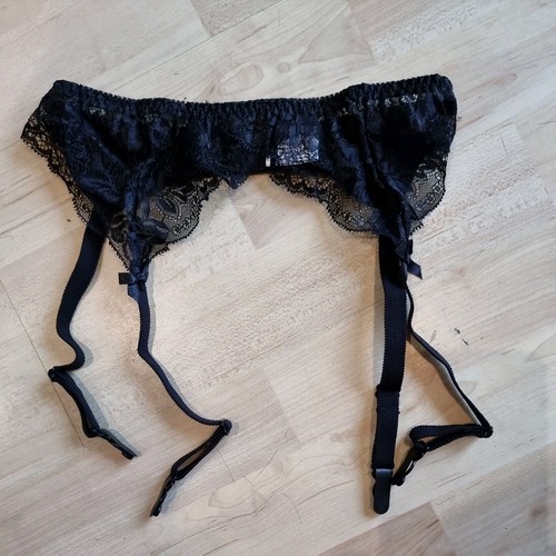 Ladies sexy black - black, silky