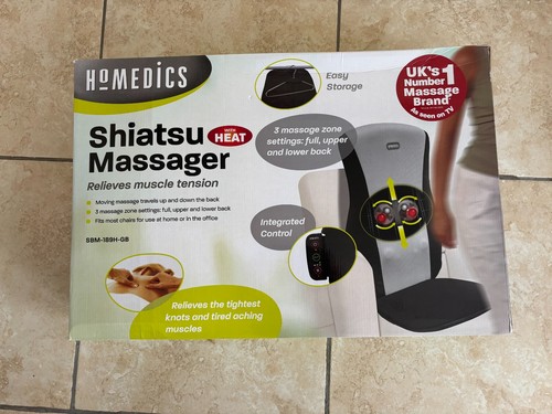 Shiatsu massage sbm 189h - massage, sbm-189h-gb