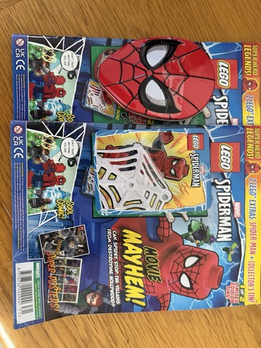 Lego spider man magazines - spider,