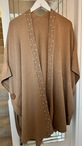Womens embellished cape one - womens,