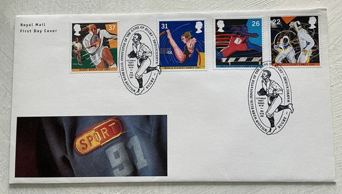 Qeii 1991 sport fdc - gb,
