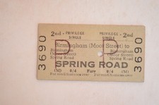 Railway Ticket BRB Birmingham