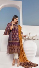 POPULAR LAWN THREE PC