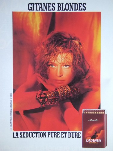 Advertisement cigarettes - advertisement,