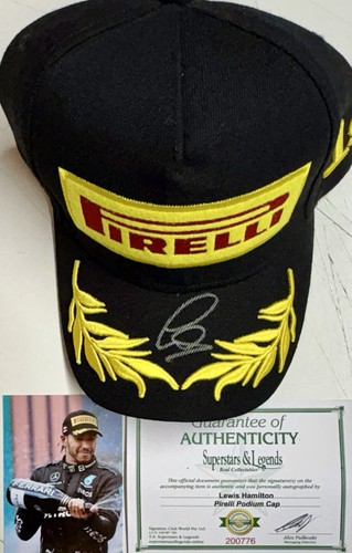 Lewis hamilton signed cap - lewis,