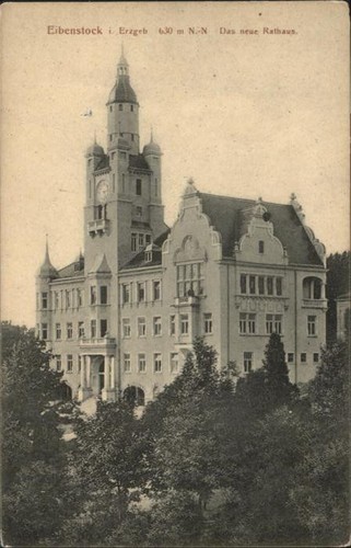 Eibenstock city hall - eibenstock,