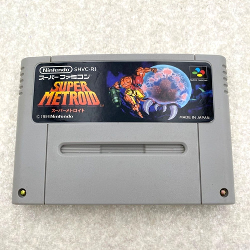 Super metroid sfc nintendo - metroid,