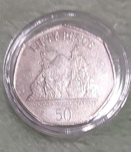 Isle man 50p fifty pence - 50p,