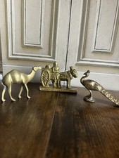 Set of 3 Vintage Brass