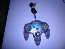 nintendo n64 clear purple