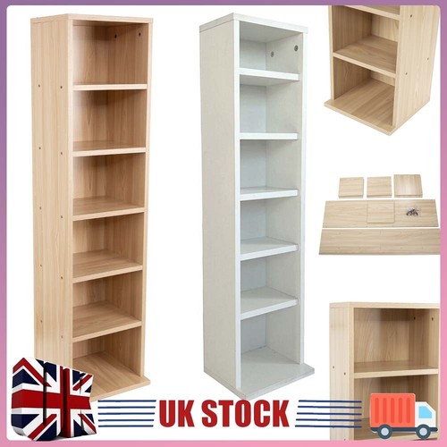 6tier wooden dvd - cd/dvd, media