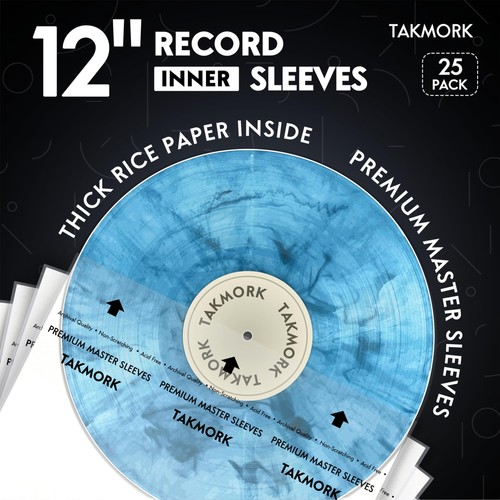 Vinyl record inner sleeves - record,