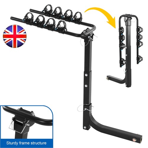 Bike rack hitch for - 4-bike,