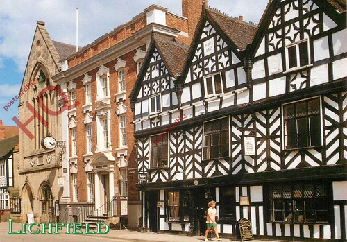 Picture postcard lichfield - picture, postcard_