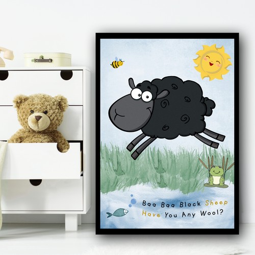 Baa black - baa, sheep