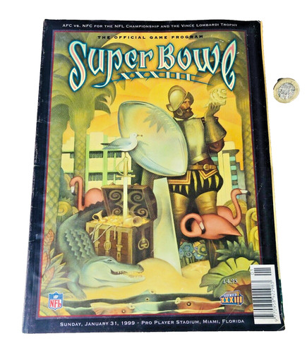 Super bowl programme - 33, nfl