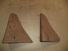 Ransomes Two Furrow Plough Points Socks IRDC New Old Stock genuine Not skimmers