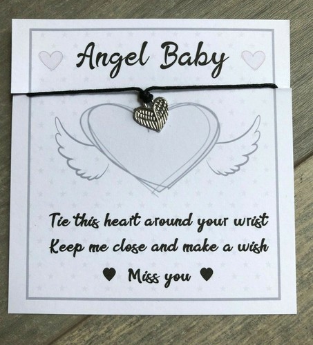 Angel baby wish bracelet - angel,