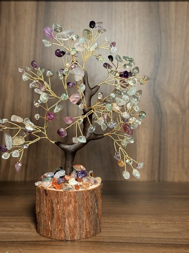 Chakra crystal tree life - chakra,