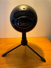 Blue Snowball USB Microphone - Black in Excellent Condition 