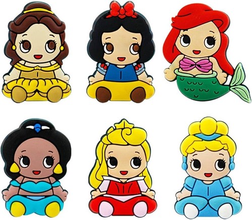 6pcs princess fridge - 6pcs, magnet