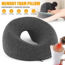 Ergonomic Lying Down Pillow Memory Foam Head Rest Support Face Massage Cushion