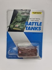 Vintage Tuf-Toys Die Cast Metal Free Wheel Battle Tank Item Nº VT715 FTM Product