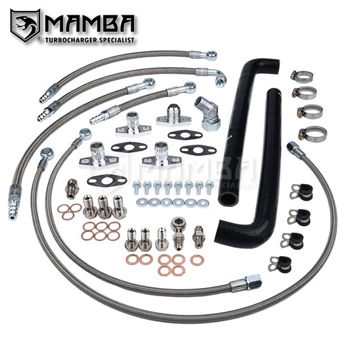Mamba turbo oil water line - turbo,