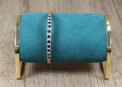 9ct 375 gold sapphire - 9ct, &