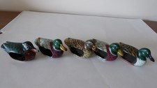 5 Wooden/Lacquered Mallard
