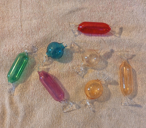 Vintage glass sweets candy - glass,