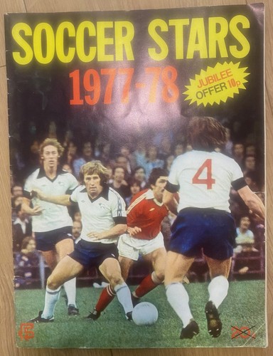 Soccer stars 1977 sticker - soccer,