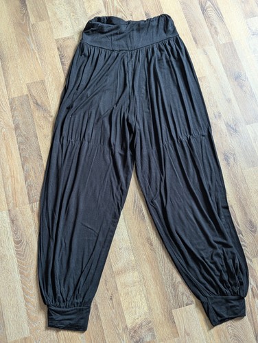 Ladies black harem - ladies, pants