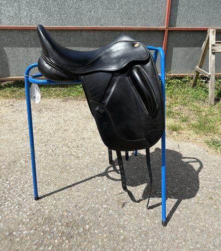 Fairfax black leather dressage - black,