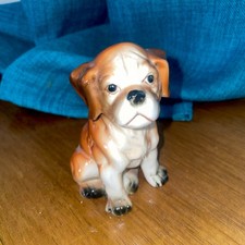 Ceramic boxer pup - pup., tall