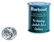 BARBOUR Re Waxing Green Tin