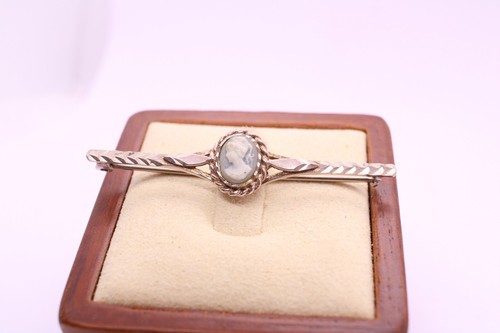 White metal vintage - vintage, cameo
