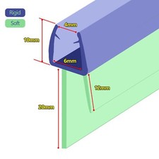 EcoSpa Pre Curved Shower