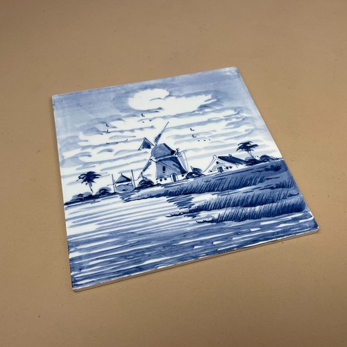 Vintage holland tile ceramic - vintage,