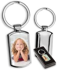 Personalised Custom Printed Photo Keyring With Any Picture - With Giftbox