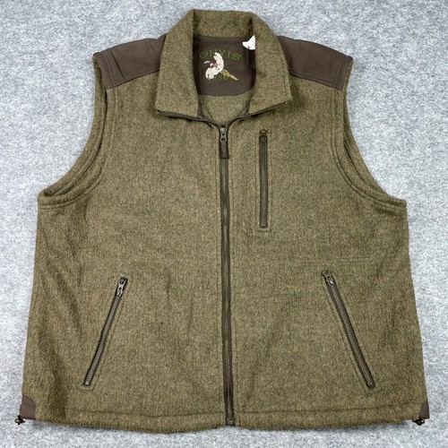 Orvis vest mens green full - orvis,