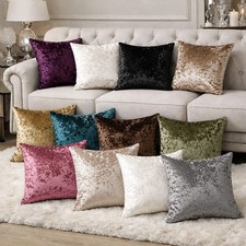 Crushed Velvet Cushion Covers
