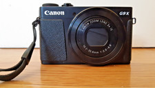 Canon PowerShot G9X digital camera used